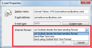 04. Outlook Recipient Preferences