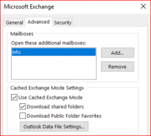 Add Additional Mailboc
