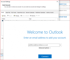 Add New Outlook Account