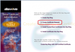 Create Certificate Request1