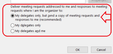 Calendar Delegation - recommended