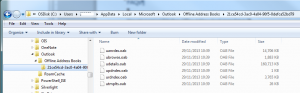 Delete OAB files