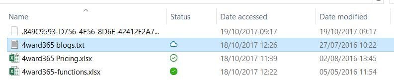 OneDrive File Explorer