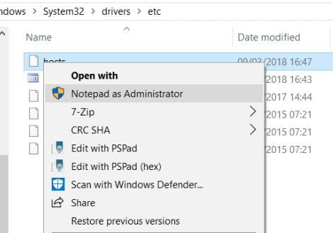Notepad as Admin