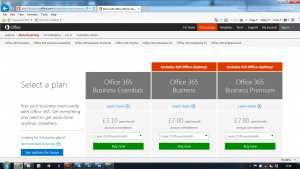 Office 365 Plans and PricingOffice 365 Business
