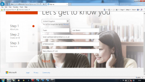 Office 365 Welcome Bottom