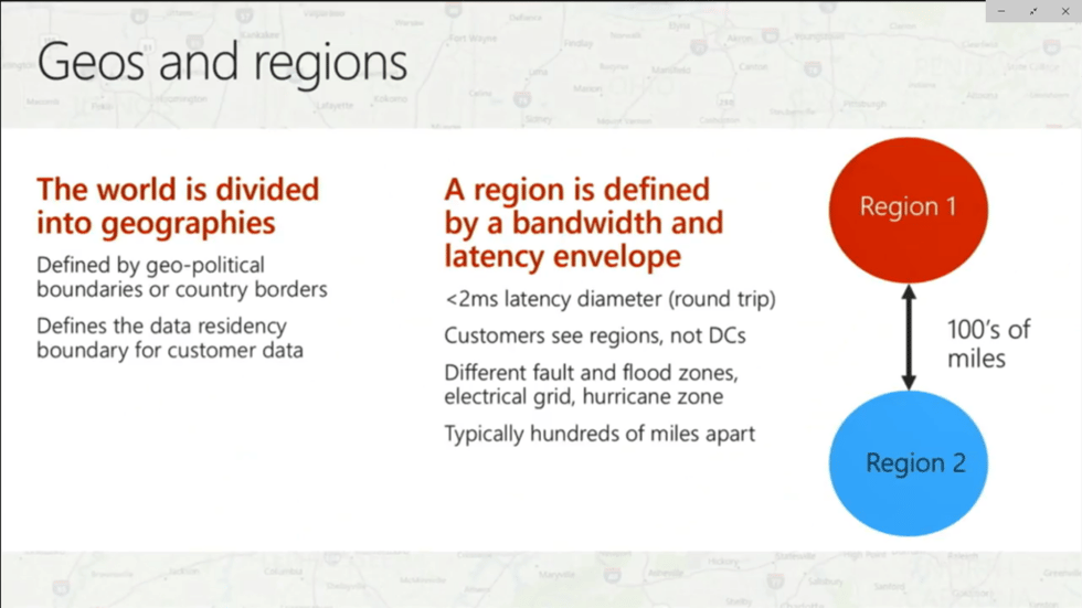 Geos and Regions