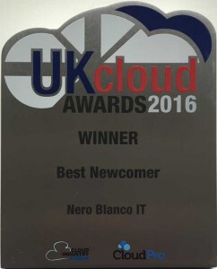 Winners at the UK Cloud Awards 2016