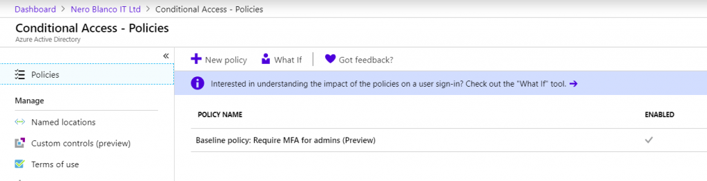 Protecting Office 365 identities on a shoestring
