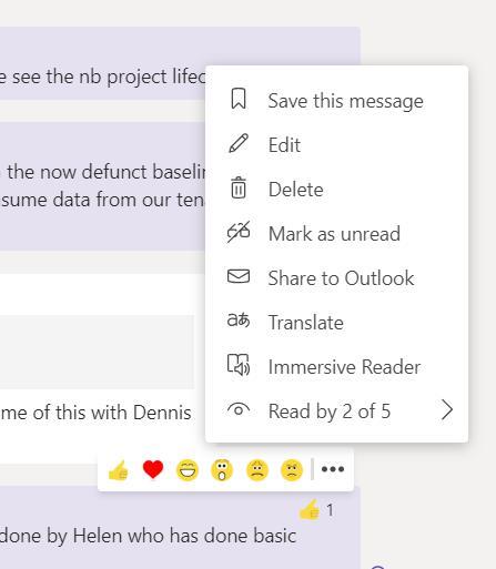 Working with Saved Messages in Microsoft Teams