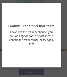 Hmmm...can't find that team - Nero Blanco IT Migration Specialists