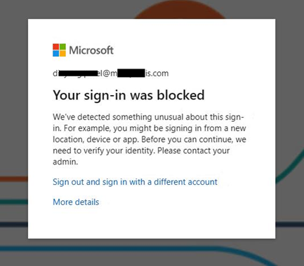 Guest account sign in blocked - Nero Blanco IT Migration Specialists