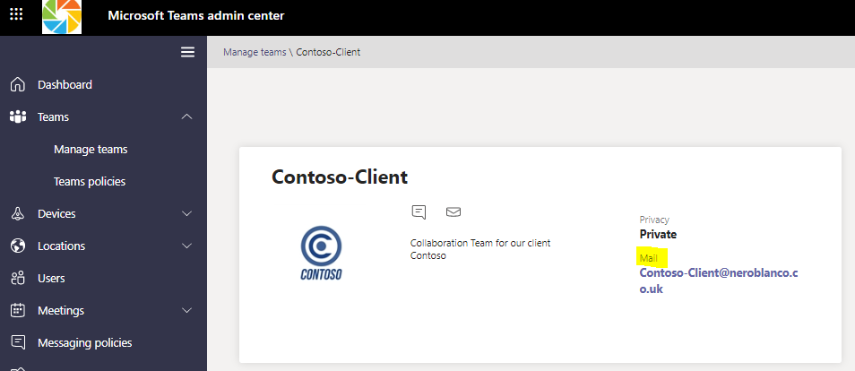 Where do Default Teams Emails Go?
