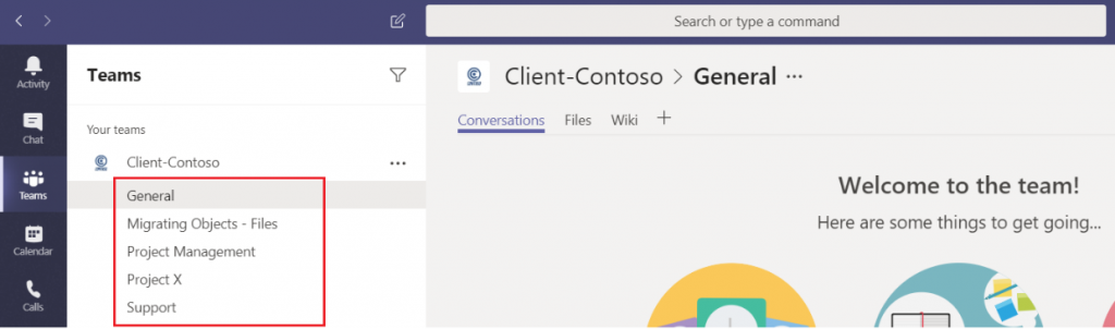 Renamed Channels in Teams - Nero Blanco IT Migration Specialists